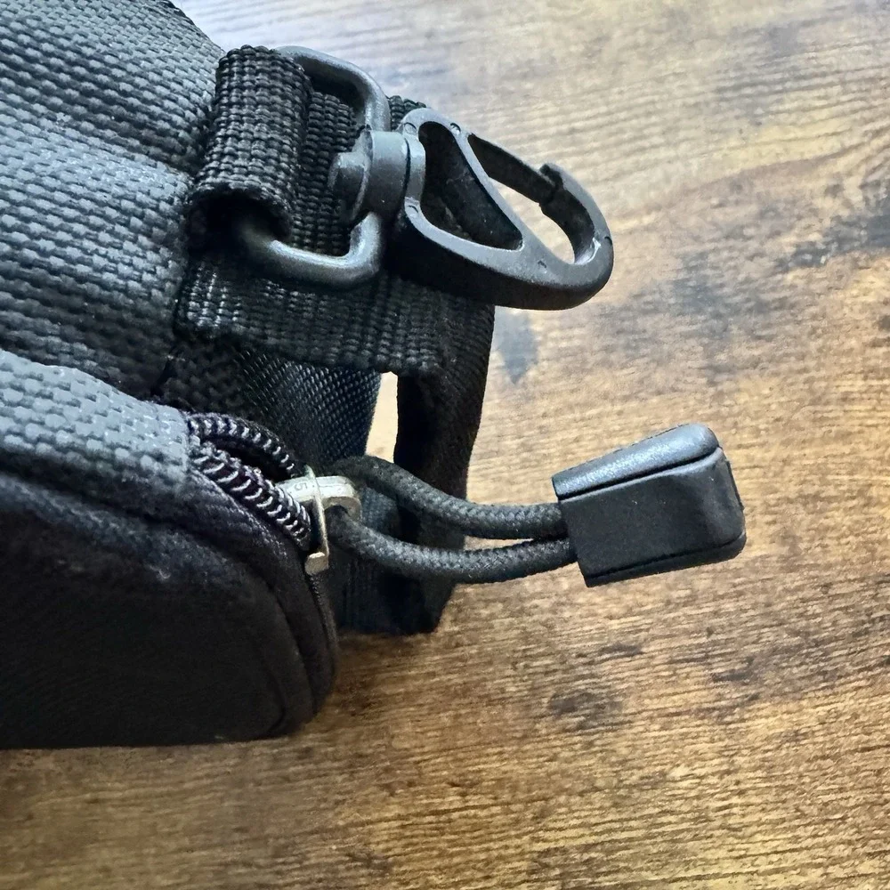 Microsoft Original Xbox Live Headset Game‎ Storage Zip Carrying Case Black